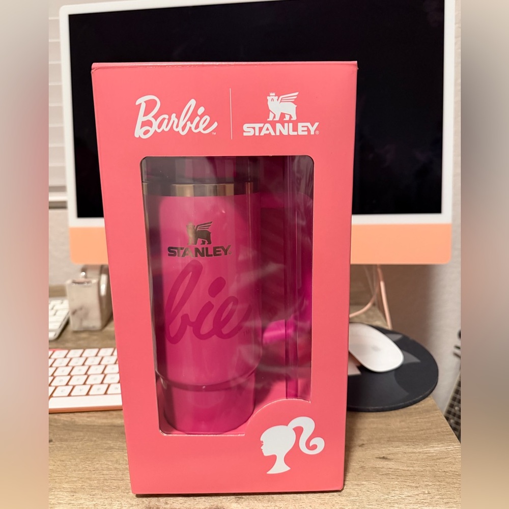 The Barbie x Stanley Tumbler Icon 30 oz Quencher Tumbler - Picture 1 of 4